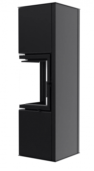 EEK A+ Eck-Kaminofen Hitze SIGA, raumluftunabh. -6,5kW