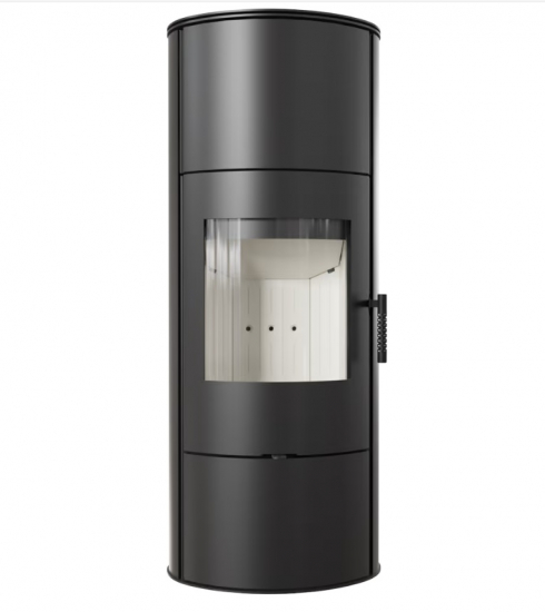 *EEK A Runder Kaminofen Kratki ROLLO Hoch Ø 150 - 7 kW