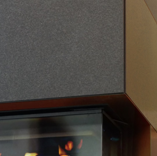 Kaminbausatz EASY STONE BOX Kratki NBC 7 - INDIAN BLACK 7KW