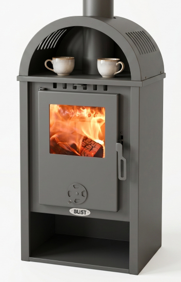 EEK A+ Kaminofen B10 - 4.0  mit 7,0 kW black