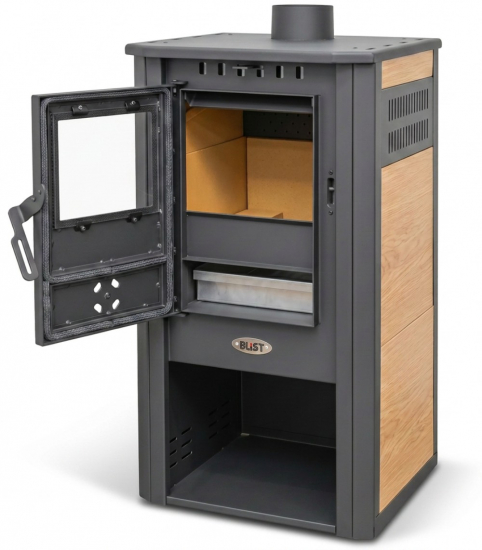 EEK A Kaminofen Atene S 4.0 Keramik Creme mit 7,5 kW