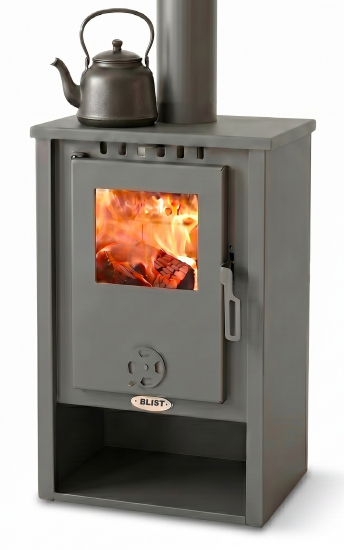 EEK A+ Kaminofen B1 - 4.0  mit 7,0 kW black