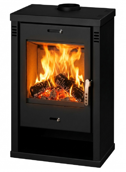 EEK A+ Kaminofen Victoria Torino, schwarz– 7,52kW