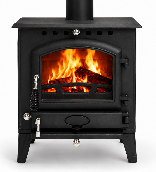 EEK A - Robuster Gusskaminofen Kenzo I mit 7,9 kW