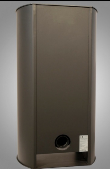 EEK A Kaminofen Panadero Delta "extra hohe Sichtscheibe" 8 kW EcoDesign+ext. Zuluft
