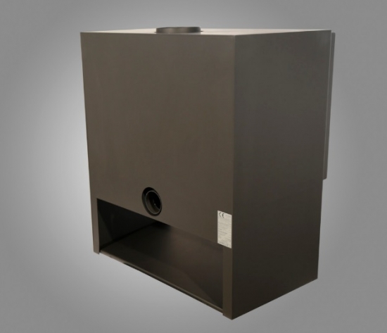 EEK A Design-Kaminofen Panadero FENIX 7,2 kW - raumluftunabh. EcoDesign