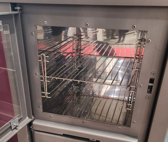 EEK A+ Kaminofen mit Backfach Pella SG mit Keramikverkleidung Specksteinoptik - 5,4kW