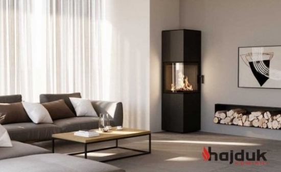 EEK A Kaminofen Hajduk PIXEL XXL schwarz - 7kW