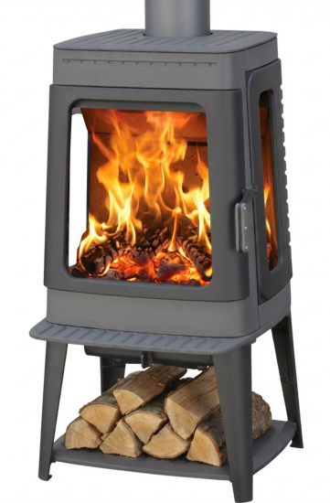 EEK A Design-Gusskaminofen Plamen Authentic 35N Herdplatte, ext. Zuluft- 11kW
