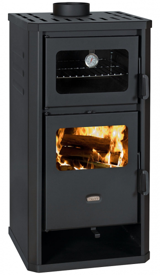 EEK A Kaminofen mit Backofen Prity FM D – 12kW + BIMSCHV II