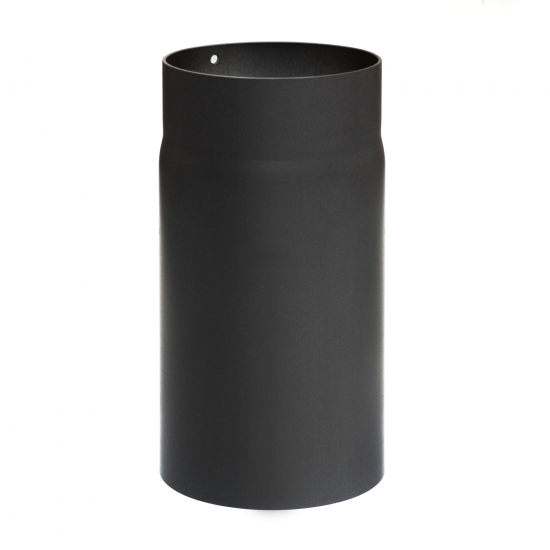 130 mm - Rauchrohr 250 mm in Schwarz