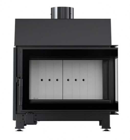 EEK A+ Kamineinsatz Kratki SIMPLE rechts 6 kW Ø 150