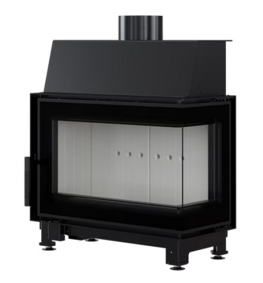 EEK A+ Kamineinsatz Kratki SIMPLE rechts 6 kW Ø 150