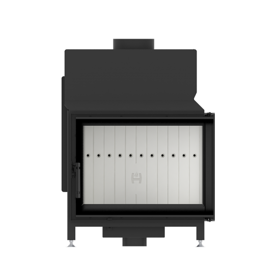 EEK A Eck-Kamineinsatz HITZE STMA59X43.R mit 9kW