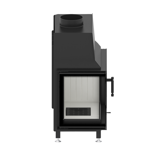EEK A Eck-Kamineinsatz HITZE STMA68X43.L mit 11kW