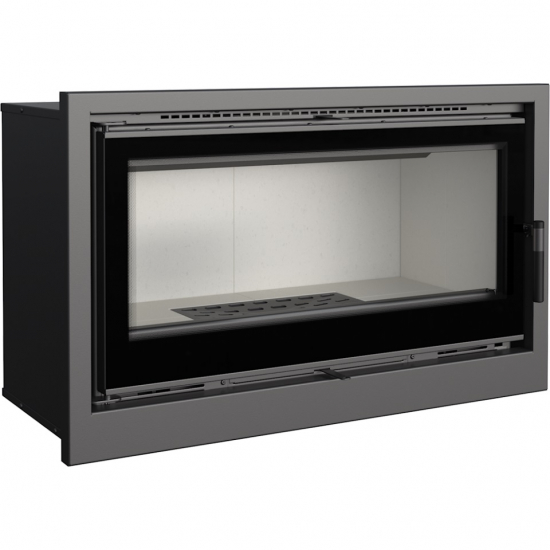*EEK A+ - Kamineinsatz Kaminkassette Kratki Arke 14 mit 14 kW mit Warmluftgebläse