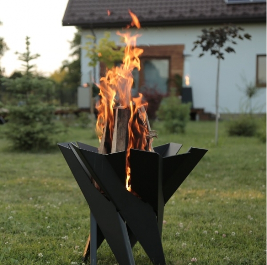 Feuerschale FLORA Outdoor Design-Feuerschale modern Feuerkorb Lagerfeuer