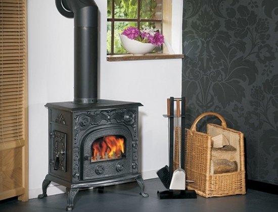 EEK A+ - Gusskaminofen Globe Fire EROS I - 6 kW