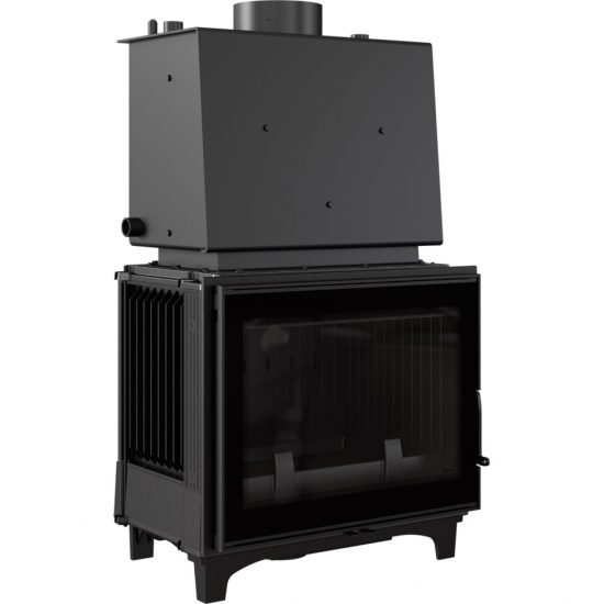 *EEK A+ Wasserführender Guss-Kamineinsatz Kratki FRANEK PW 12 mit 12kW