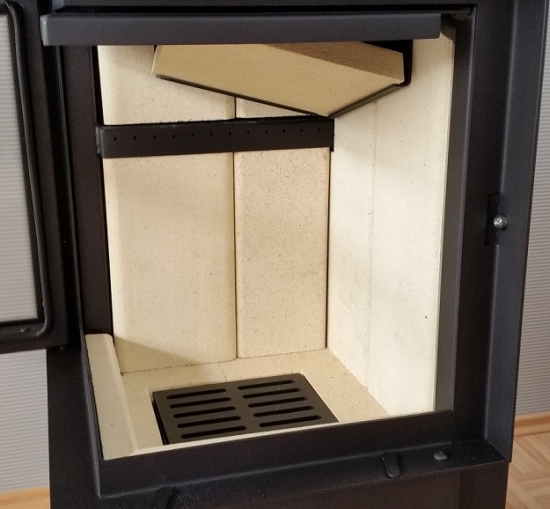 EEK A+ Eck-Kamineinsatz HAJDUK SMART 2LT/2PT rahmenlos Türhöhe 51cm - 7,5 kW