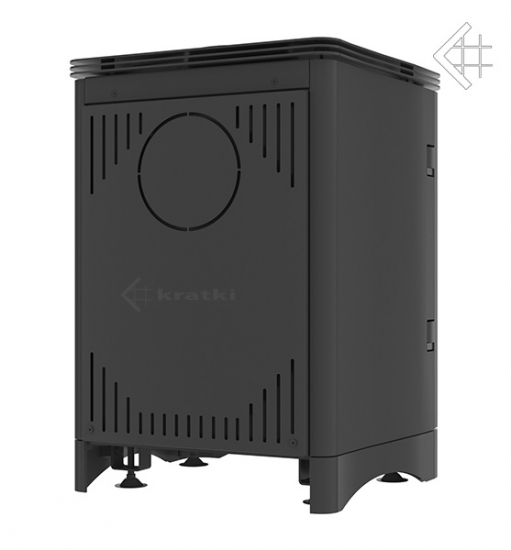 *EEK A - Guss-Kaminofen Kratki KOZA K5 mit RRØ 150 mm - 7 kW