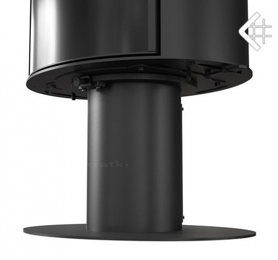 EEK A - 360° drehbarer Kaminofen Kratki KOZA AB S NO mit vollverglaster Front - 8 kW