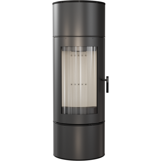 *EEK A+ Kaminofen Kratki ANTARES 10, "extra hohe runde Sichtscheibe", raumluftunabhängig - 10 kW