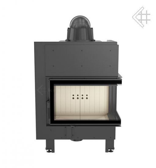 *EEK A - ECK-Kamineinsatz Kratki MBM 10 rechts BS mit 10 kW
