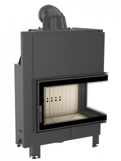 EEK A+ - Eck-Kamineinsatz Kratki MBO 15 rechts - 15 kW