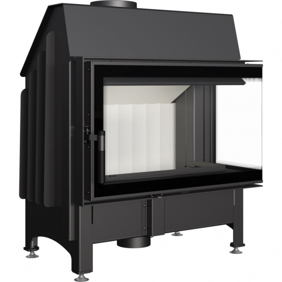 *EEK A Eck-Kamineinsatz Kratki ZIBI/P/BS/DECO rahmenlos - BIMSCHV II - 11kW