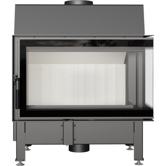 *EEK A Eck-Kamineinsatz Kratki ZIBI/P/BS/DECO rahmenlos - BIMSCHV II - 11kW