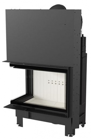 *EEK A - Kamineinsatz Kratki MBA 17 mit Seitenscheibe links und Schiebetür - 17 kW