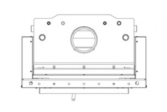 EEK A+ - Wasserführender Kamineinsatz Kratki MBM 10 PW mit Schiebetür - 12 kW