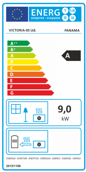 EEK A Eck-Kaminofen Victoria Panama, schwarz, dauerbrandfähig – 9kW