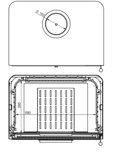 EEK A+ Kaminofen DORAKO STO iM 14 ECODESIGN - 8,5 kW