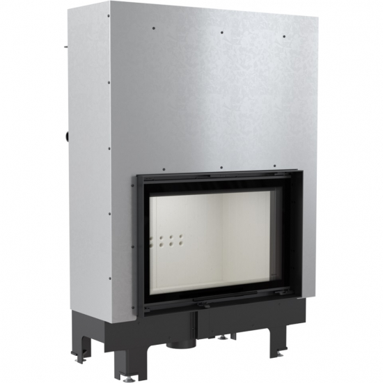 *EEK A+ Wasserführender Kamineinsatz Kratki MBO/PW/15/G/W mit Hebetür - 15kW