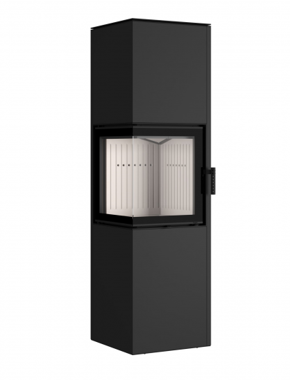 EEK A Kaminofen Hajduk PIXEL XXL schwarz - 7kW