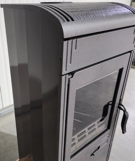 EEK A+ Gusskaminofen Plamen Vesta BRAUN - 9kW