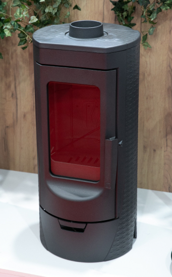 EEK A+ Design-Gusskaminofen Plamen Tara, raumluftunabhängig - 6kW