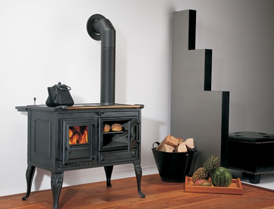 EEK A - Küchenherd Küchenofen Globe Fire TITAN - 7 kW