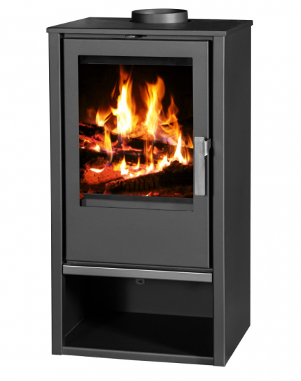 EEK A+ Kaminofen Victoria Capri schwarz - 7,61kW