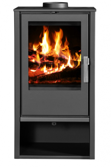 EEK A+ Kaminofen Victoria Capri schwarz - 7,61kW