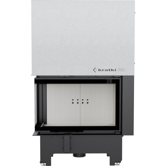 EEK A+ ECK-Kamineinsatz Kratki VNL/810/410 links mit Schiebetür - 14 kW