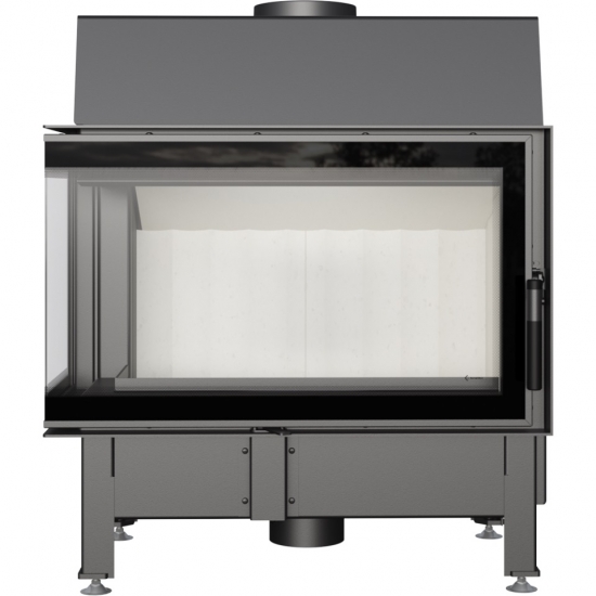 *EEK A - Eck-Kamineinsatz Kratki ZIBI/L/BS/DECO rahmenlos - BIMSCHV II - 11kW