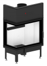 EEK A+ - Eck-Kamineinsatz HITZE Albero AL16L.H DECO mit Seitenglas links -16kW