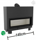 *EEK A+ - Riesiger Kamineinsatz Kratki MB120 mit Schiebetür - 22 kW