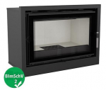 *EEK A - Kamineinsatz Kaminkassette Kratki Arke 12 mit 12 kW mit Warmluftgebläse